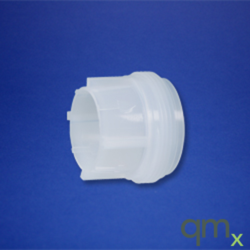 Inlet, 47 mm filter, 3-1/2in open x 1in tube