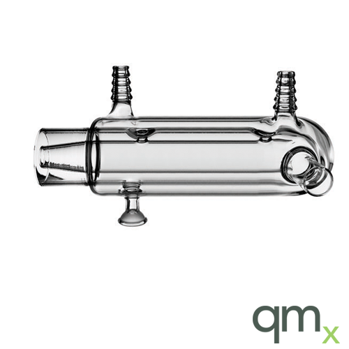 Jacketed Scott Spray Chamber, 12/5 Joint, Gravity Drain