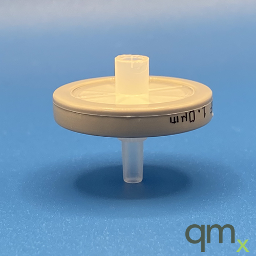 25mm Glass Microfibre, Grey, 1.0µm - syringe filter