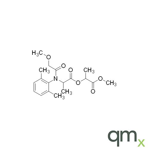 1-Methoxy-1-oxopropan-2-yl N-(2,6-Dimethylphenyl)-N-(2-methoxyacetyl)alaninate, neat