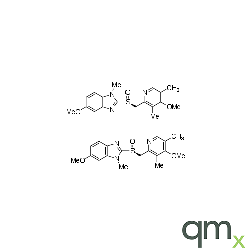 N-Methyl Esomeprazole(Mixture of isomers with the methylated nitrogens of imidazole), neat