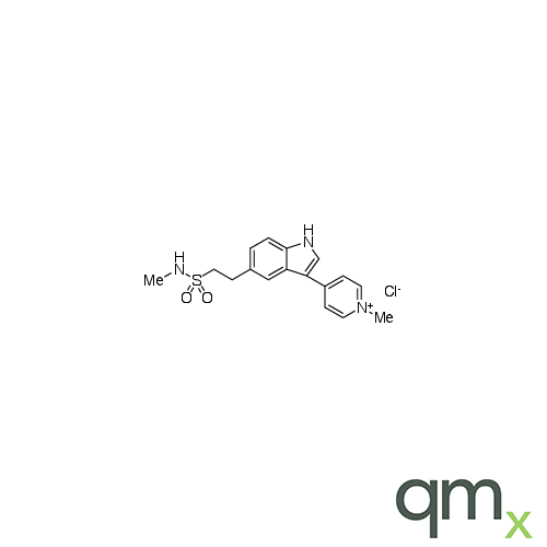1-Methyl-4-[5-(2-methylsulfamoylethyl)-1H-indol-3-yl]pyridinium Chloride, neat