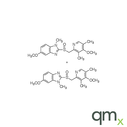 N-Methyl Omeprazole(Mixture of isomers with the methylated nitrogens of imidazole), neat