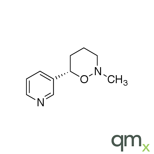 2-Methyl-6(S)-(3-pyridyl)tetrahydro-1,2-oxazine, neat