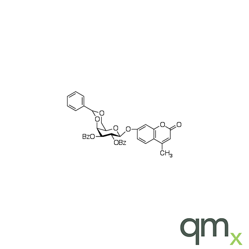 4-Methylumbelliferyl 2,3-Di-O-benzoyl-4,6-O-benzylidene-ÃŸ-D-galactopyranoside (~90%), neat