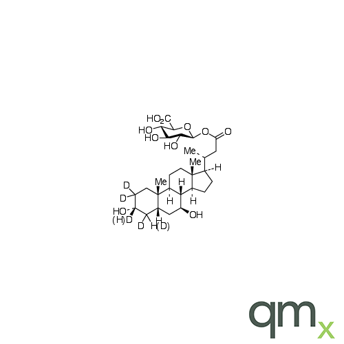 24-Nor Ursodeoxycholic Acid-d5 (major) Acyl-ÃŸ-D-glucuronide, neat