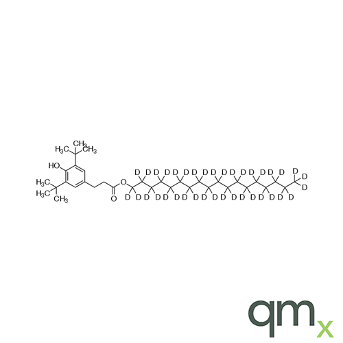 Octadecyl 3-?(3,?5-?Di-?tert-?butyl-?4-?hydroxyphenyl)?propionate-d37, neat