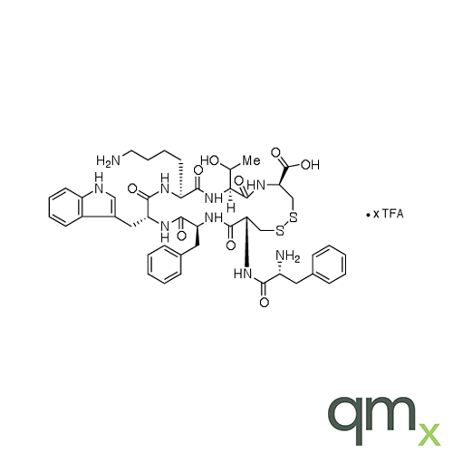 [Des-Thr-ol8]-[D-Cys7]-Octreotide TFA Salt, neat