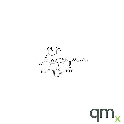 Oseltamivir 5-Desamino 5-(2-Formyl 5-Hydroxymethylpyrrol-1-yl), neat