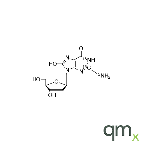 8-Oxo-2â€™-deoxyguanosine-13C,15N2, neat