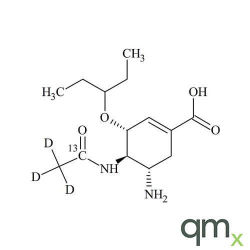 Oseltamivir Acid-13CD3
