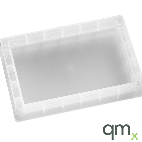 Open Reservoir, low profile, flat bottom, 85ml natural polypropylene