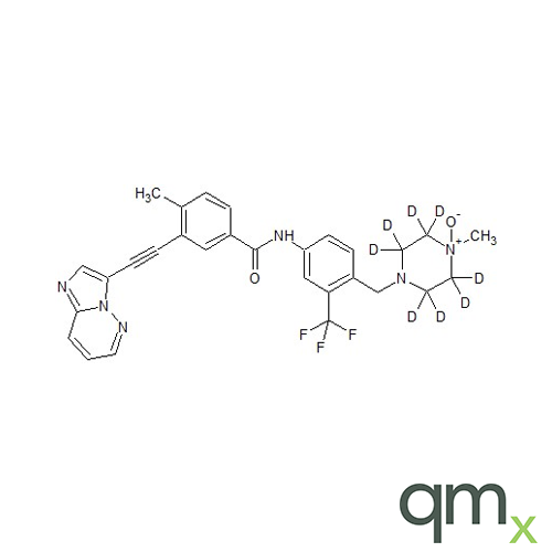 Ponatinib N-Oxide-D8