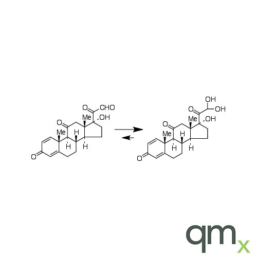 Prednisone 21-Aldehyde + 17,21,21-Trihydroxy-pregna-1,4-diene-3,11,20-trione (Mixture) (>90%), neat