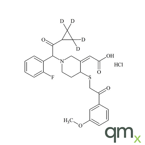 Prasugrel Active Metabolite R138727 Stabilized-d4 (as HCl)