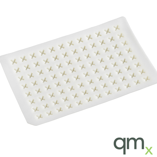 Piercable Santoprene, 96 square well sealing cap to fit 219006, 219008 & 219009