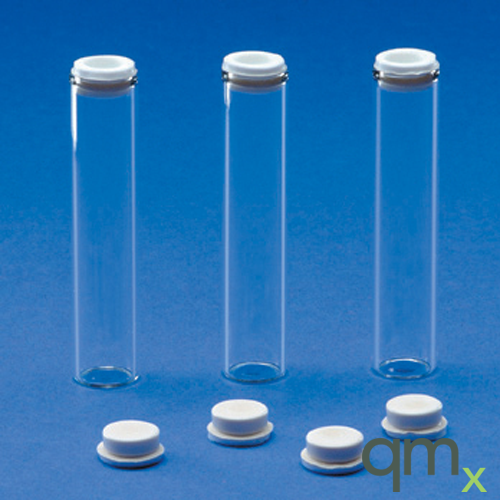 Prescored Moulded Tan PTFE/Silicone Plug - Single Plug for Vials in Multi-Tier MTP System