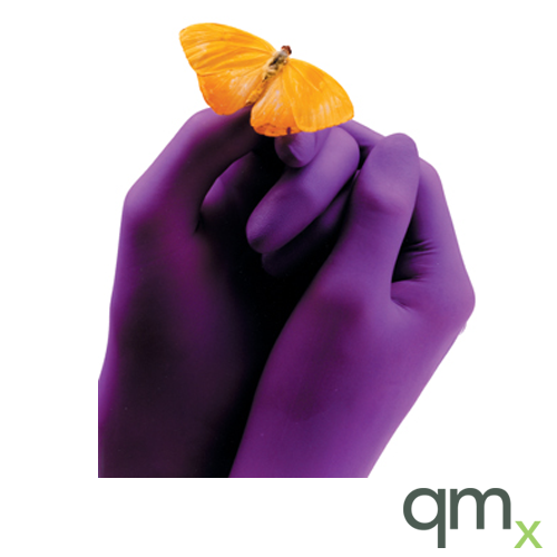 Purple Nitrile-Xtra Gloves, Medium
