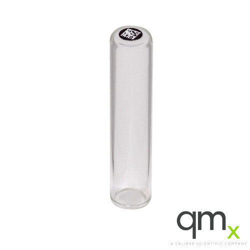 1.5ml Clear Borosilicate Glass Flat Bottom Vial, Bottom Barcode, 9x44mm