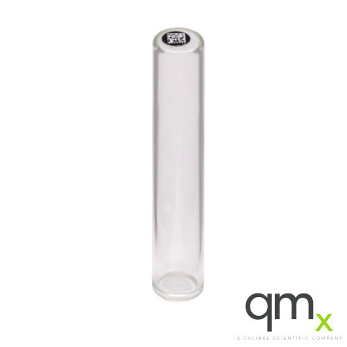 2.0ml Clear Borosilicate Glass Flat Bottom Vial, Bottom Barcode, 9x50mm