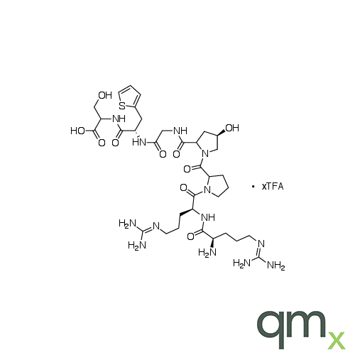 Icatibant Peptide Fragment [1-7] TFA Salt, neat