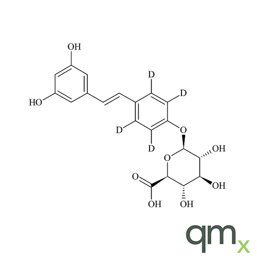 Resveratrol-4-O-D-Glucuronide-d4