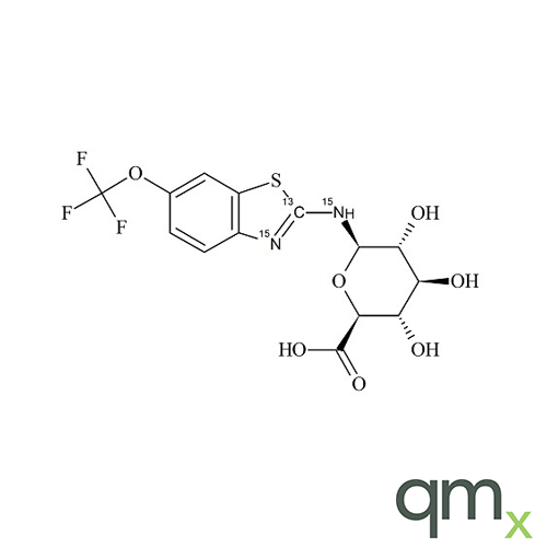 Riluzole-13C,15N2 Glucuronide