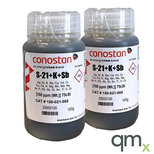 S-21+K+Sb, 100 ppm