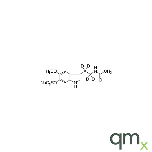 6-Sulfatoxy Melatonin-d4 (Major) Sodium Salt, neat