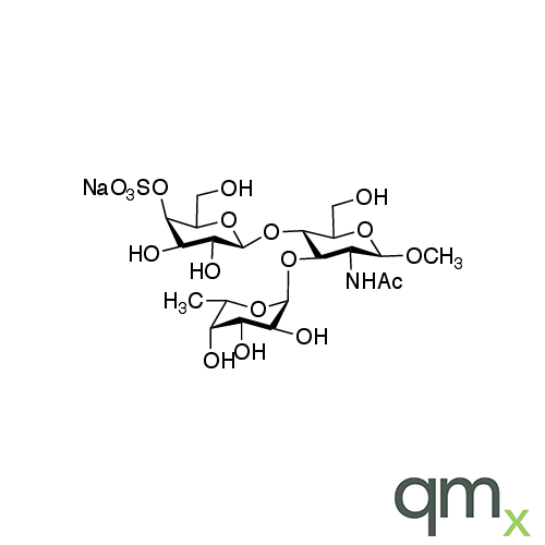 4'-Sulphated Lewis X, Methyl Glycoside Sodium Salt, neat