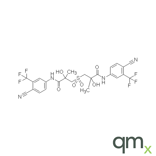 3,3'-Sulfonylbis(N-(4-cyano-3-(trifluoromethyl)phenyl)-2-hydroxy-2-methylpropanamide)(Mixture of Diastereomers), neat