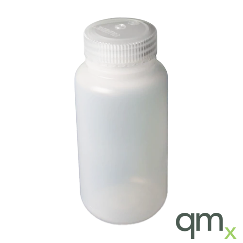 SAMPLE BOTTLE (wide mouth LDPE) with cap, 250 ml (5 each)