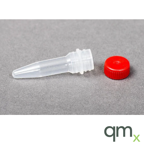 0.5ml Polypropylene Screw Cap Vial, Short Rack (1000)