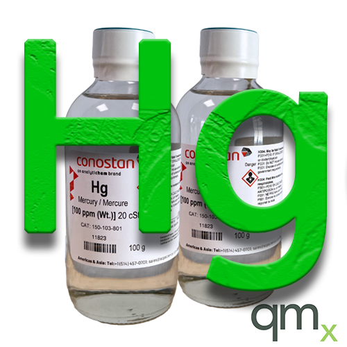 Mercury, 100 ppm