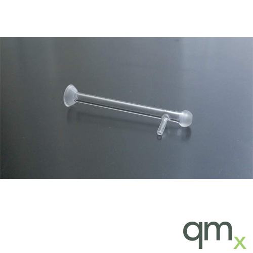 Straight Adaptor, Quartz, Dilution Port