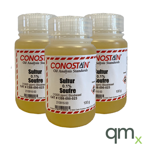 Sulfur in B100 Biodiesel, 100 ppm