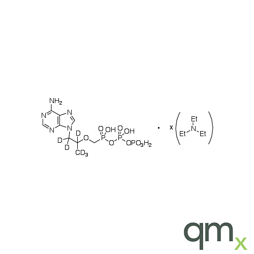rac Tenofovir-d6 Diphosphate Triethylamine Salt (mixture of diastereomers), neat