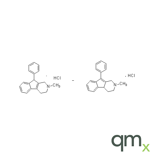 2,3,4,9-Tetrahydro-2-methyl-9-phenyl-1H-indeno[2,1-c]pyridineHydrochloride + 2,3,4,4a-Tetrahydro-2-methyl-9-phenyl-1H-indeno[2,1-c]pyridine Hydrochloride, neat