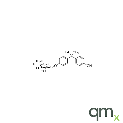 4,4'-[2,2,2-Trifluoro-1-(trifluoromethyl)ethylidene]bisphenol Mono-ÃŸ-D-glucuronide, neat