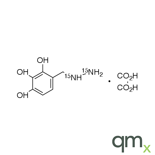 2,3,4-Trihydroxybenzylhydrazine-15N2 Oxalic Acid Salt (>90%), neat
