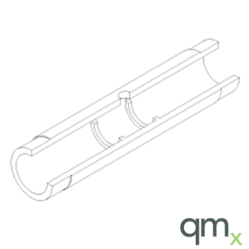 Tube, Elc, Ridged (10)