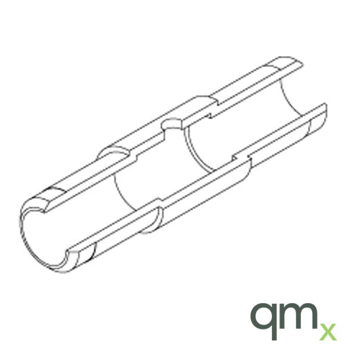 Tube Ext.Inje.Vol.Pyro.Coat.(10) 90deg