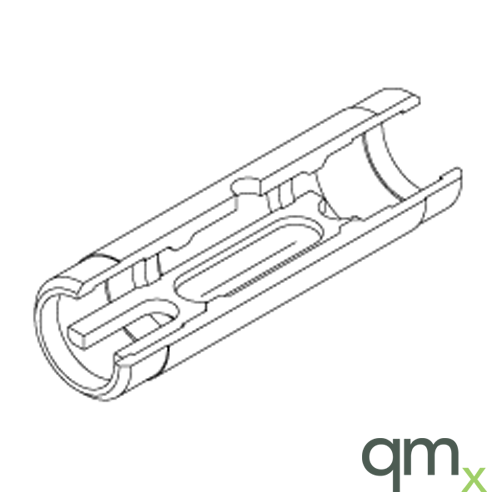 Tube, Pyrol. w/forked platform (10)