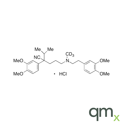 (Â±)-Verapamil D3 HCl (N-methyl D3), 10Âµg/ml in Acetonitrile - A2S certified