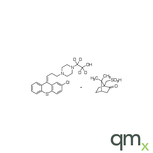 Zuclopenthixol-d4 (-)-10-Camphorsulfonic Acid Salt, neat