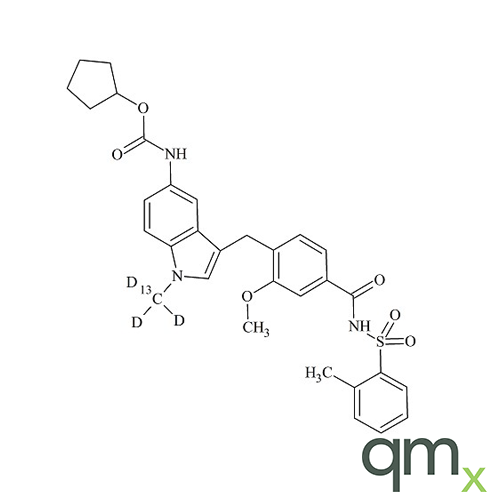 Zafirlukast-13C, D3