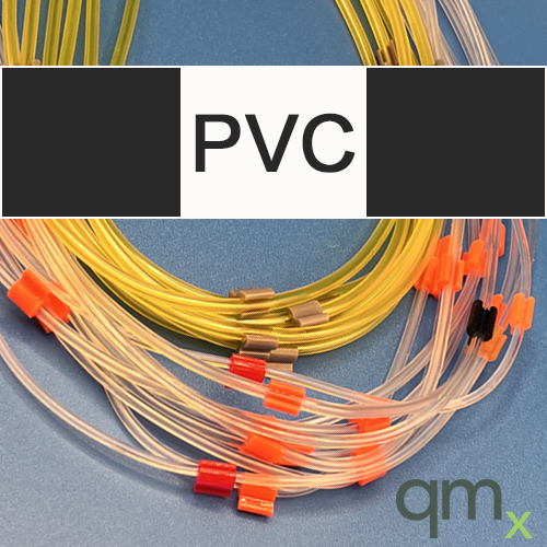 Flared Pump Tubing, PVC 3-stop Black/White/Black 3.18mm ID