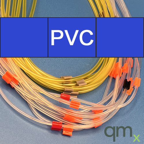 Flared Pump Tubing, PVC 3-Stop Mini Blue/Blue 1.65mm ID