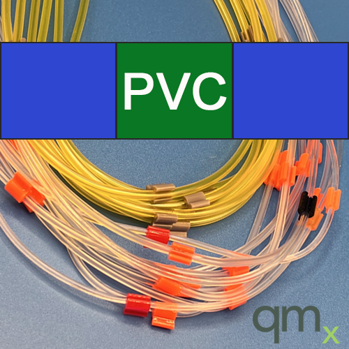 Flared Pump Tubing, PVC 3-stop Blue/Green/Blue 1.75mm ID