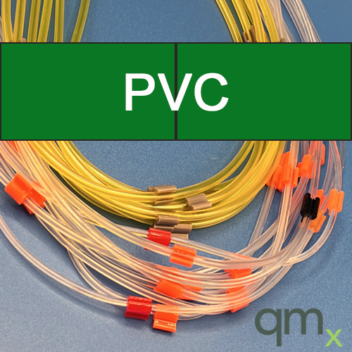 Pump Tubing, PVC 2-stop Green/Green 1.85mm ID